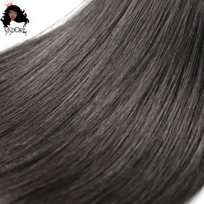 SISDORE 10A Natural Color Straight Brazilian Hair 1 Bundle/10 Bundles STB-001