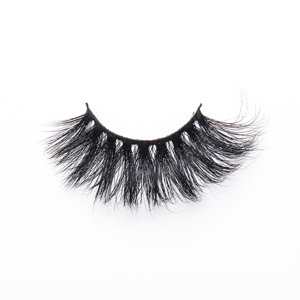 25mm Long Mink Hair Messy Multilayer Cross 3D False Eyelashes EL-002