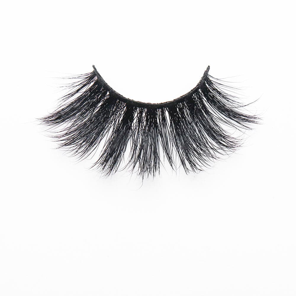 25mm Long Mink Hair Messy Multilayer Cross 3D False Eyelashes EL-005