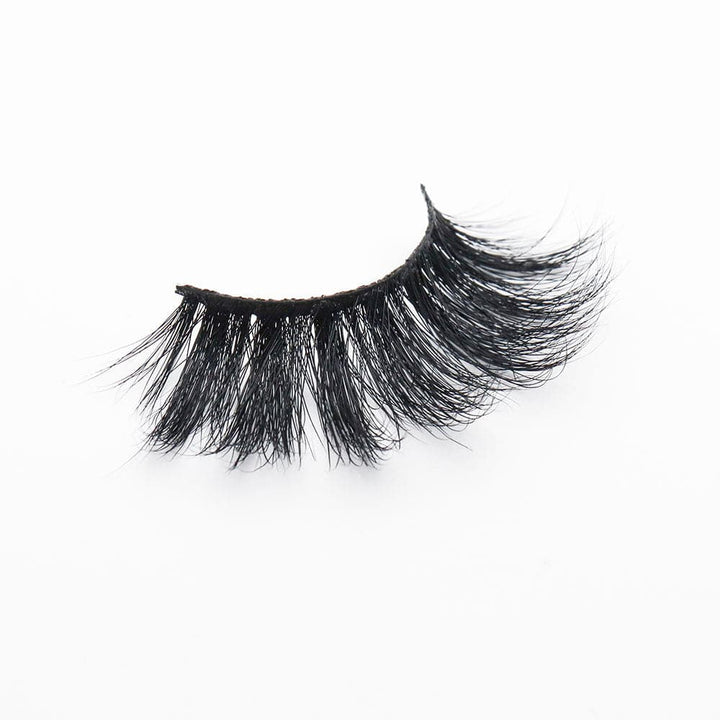 25mm Long Mink Hair Messy Multilayer Cross 3D False Eyelashes EL-005