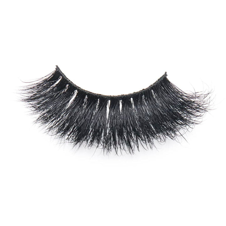 25mm Long Mink Hair Messy Multilayer Cross 3D False Eyelashes EL-011