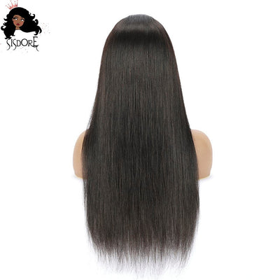 Natural Color Straight 13X4 HD Lace Front Wigs
