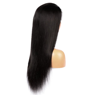 Straight Human Hair Lace Front Wigs