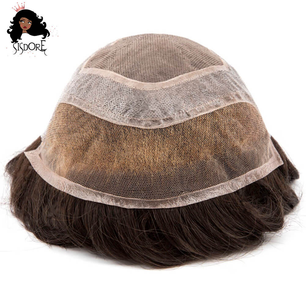 VERSALITE Toupee Hair System, Durable Male Hair Prosthesis